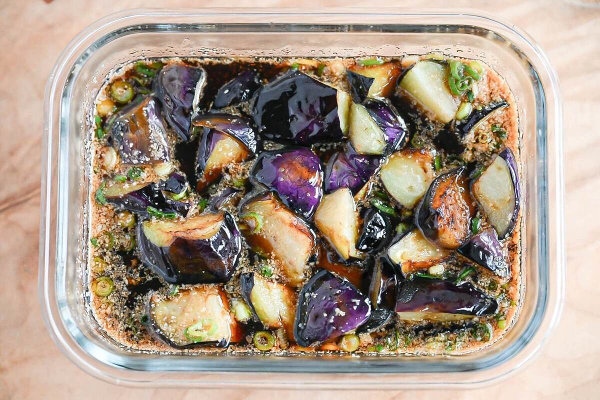 「トロトロなすと豚肉の冷しゃぶサラダ」