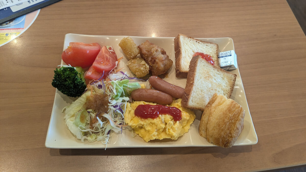 ココスの「モーニングバイキング」