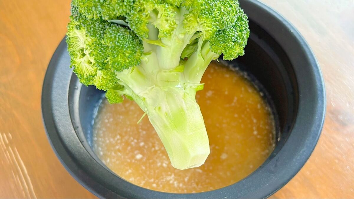ささみとブロッコリーの炊き込みご飯