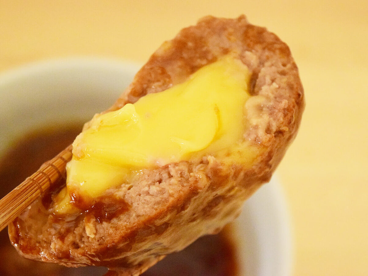 トマトチーズグリルハンバーグ