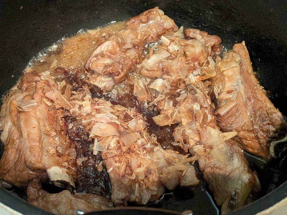 土井善晴さん「スペアリブの酢煮」