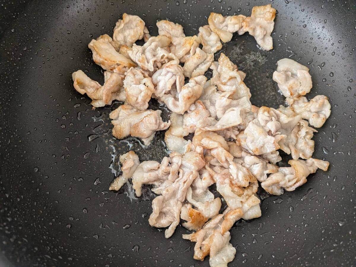 照りマヨ豚肉チーズ焼き