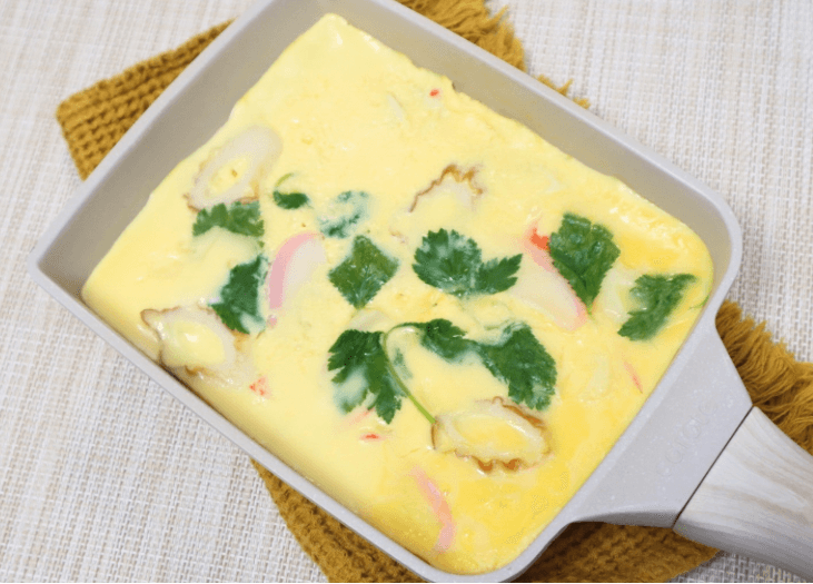 卵焼き器で茶碗蒸し