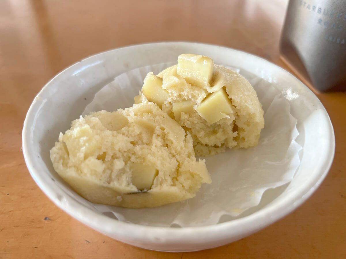 UMAMITable/女将のお家ご飯「さつまいもの蒸しパン」