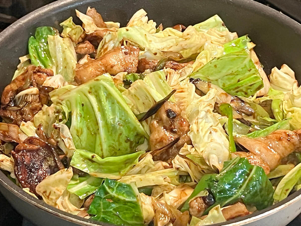 和田明日香さん「日本の調味料で回鍋肉」
