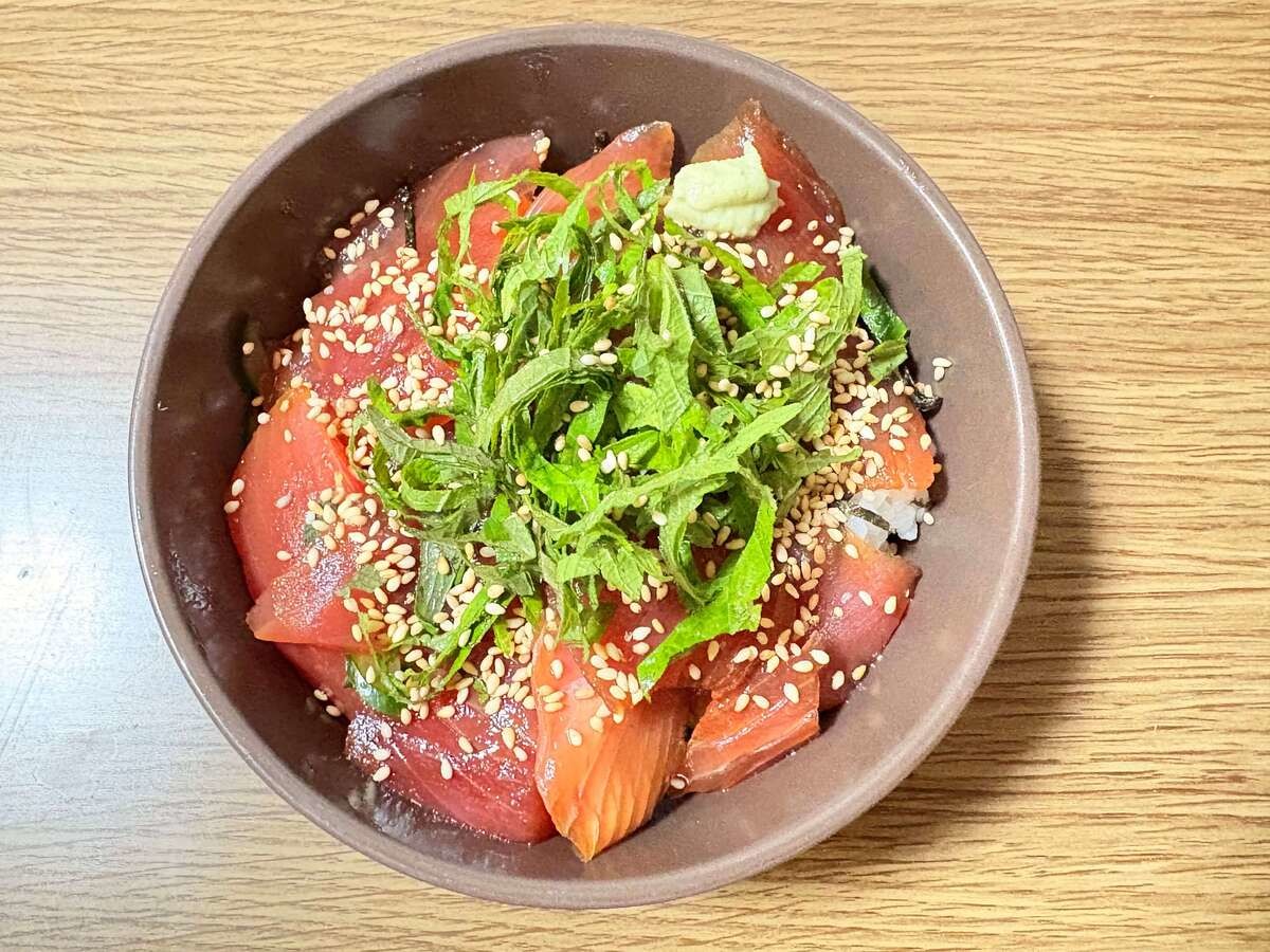 マグロの漬け丼
