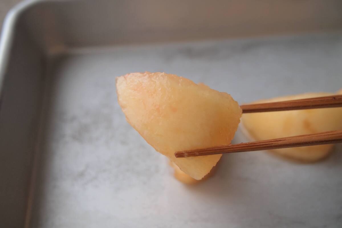 桃の変色、どうやって防ぐ！？