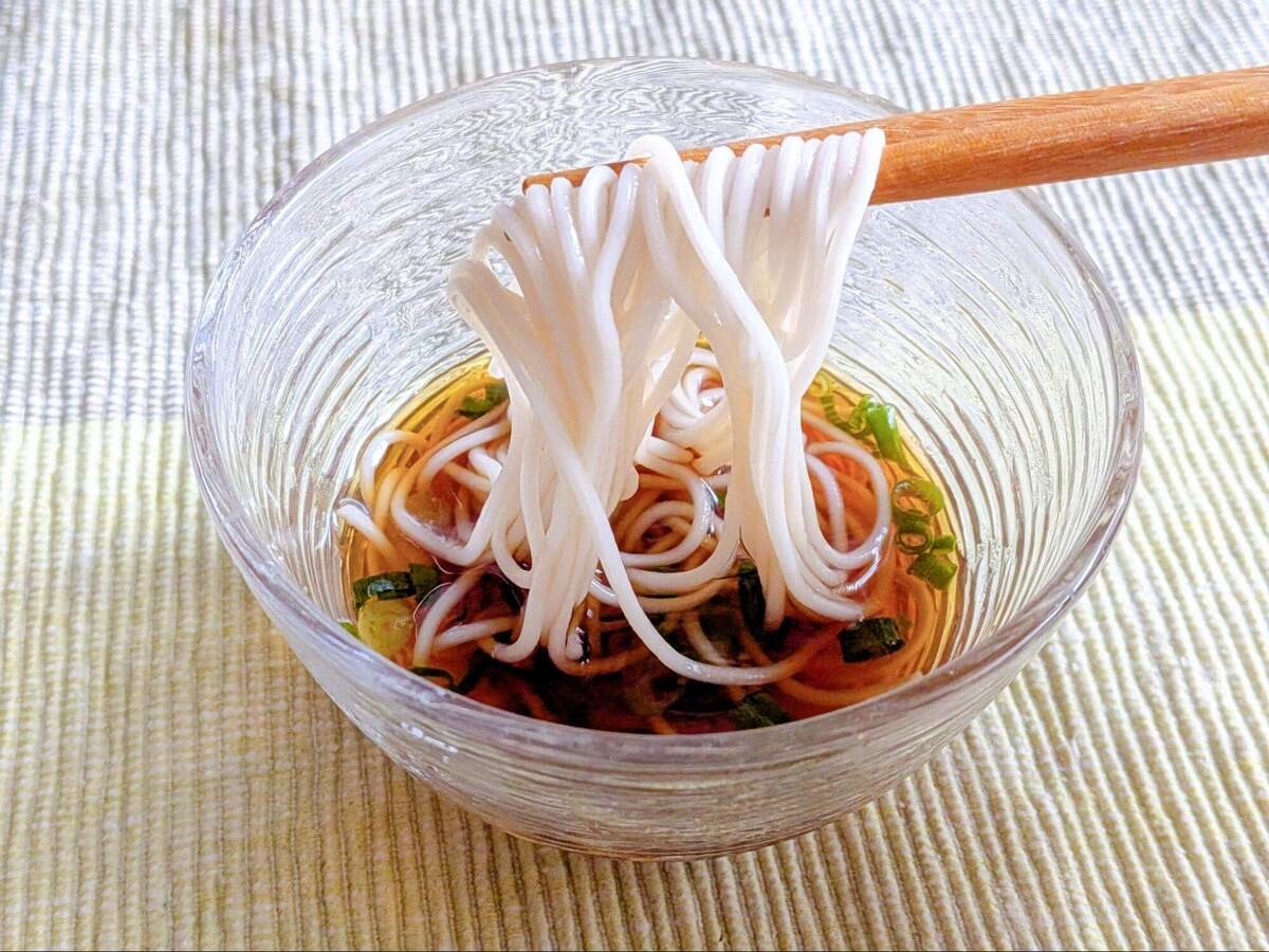 【そうめんの美味しい食べ方】のコツ
