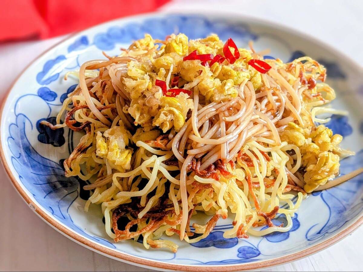 豆もやしの焼きそば