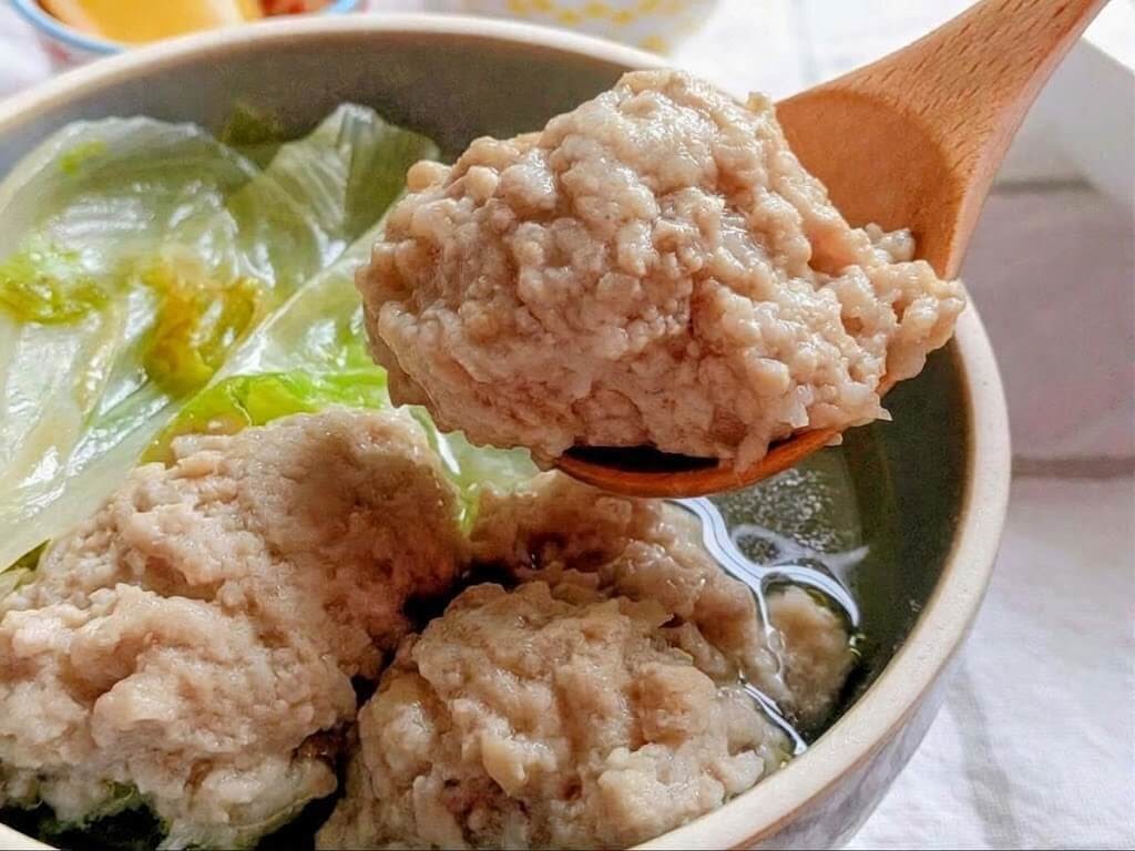 ふわふわつくねスープ