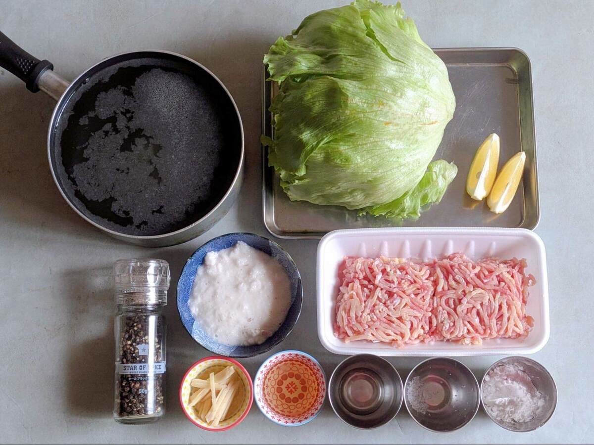 ふわふわつくねスープ