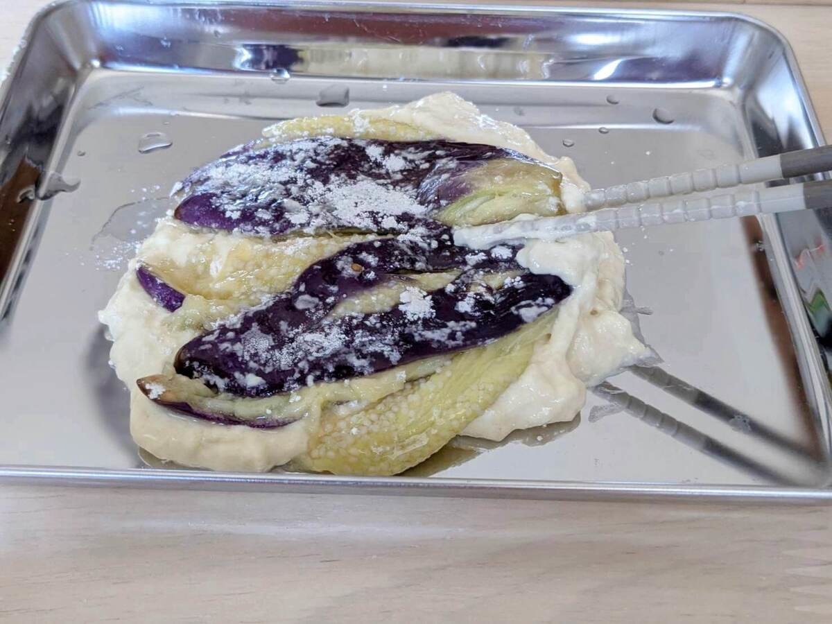 平野レミさん「なすのプロバンス焼き」のレシピ