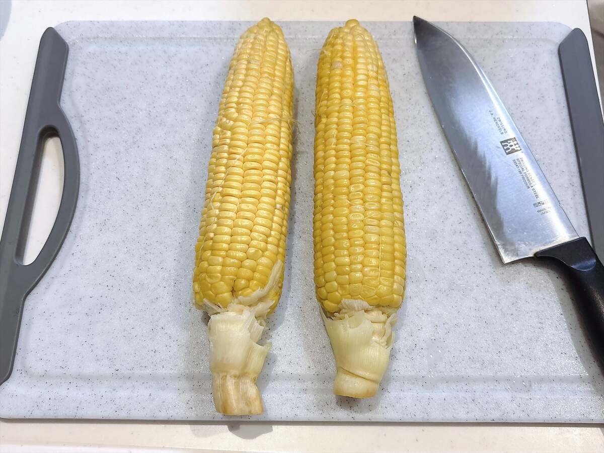 とうもろこしの唐揚げ