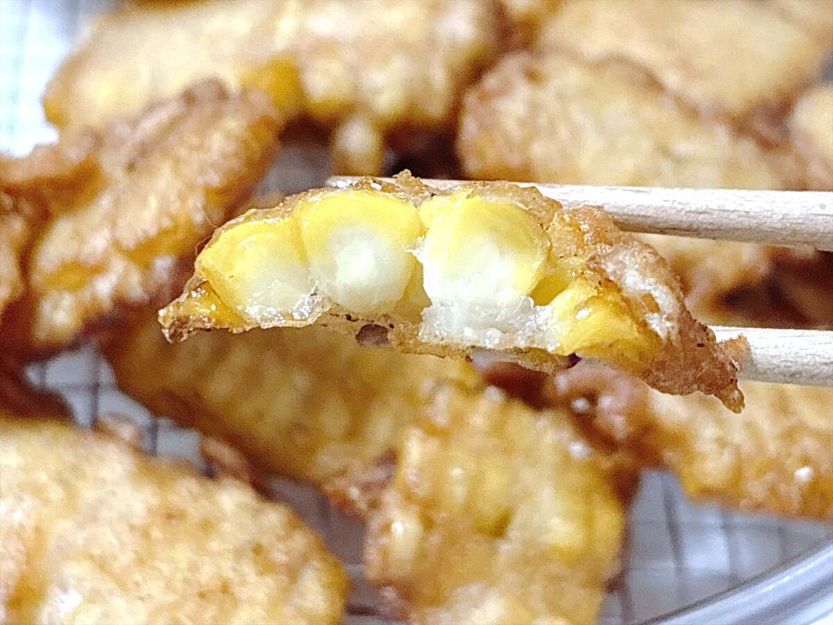 とうもろこしの唐揚げ