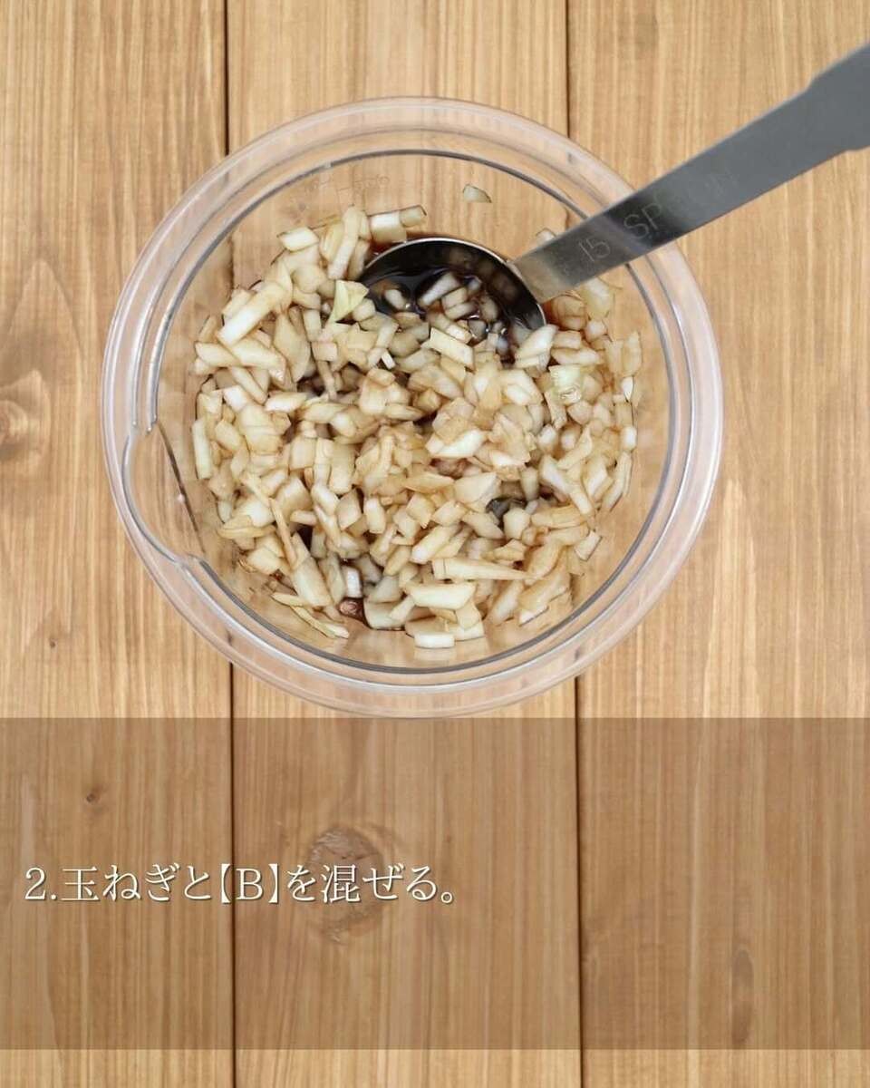 鶏むね肉×きのこのオニオンソース炒め