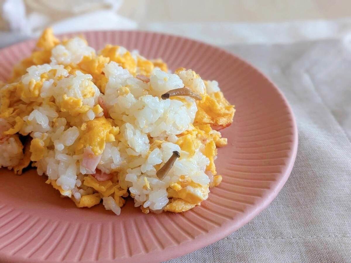 きのことちりめんじゃこのこく旨ペペロンチーノ