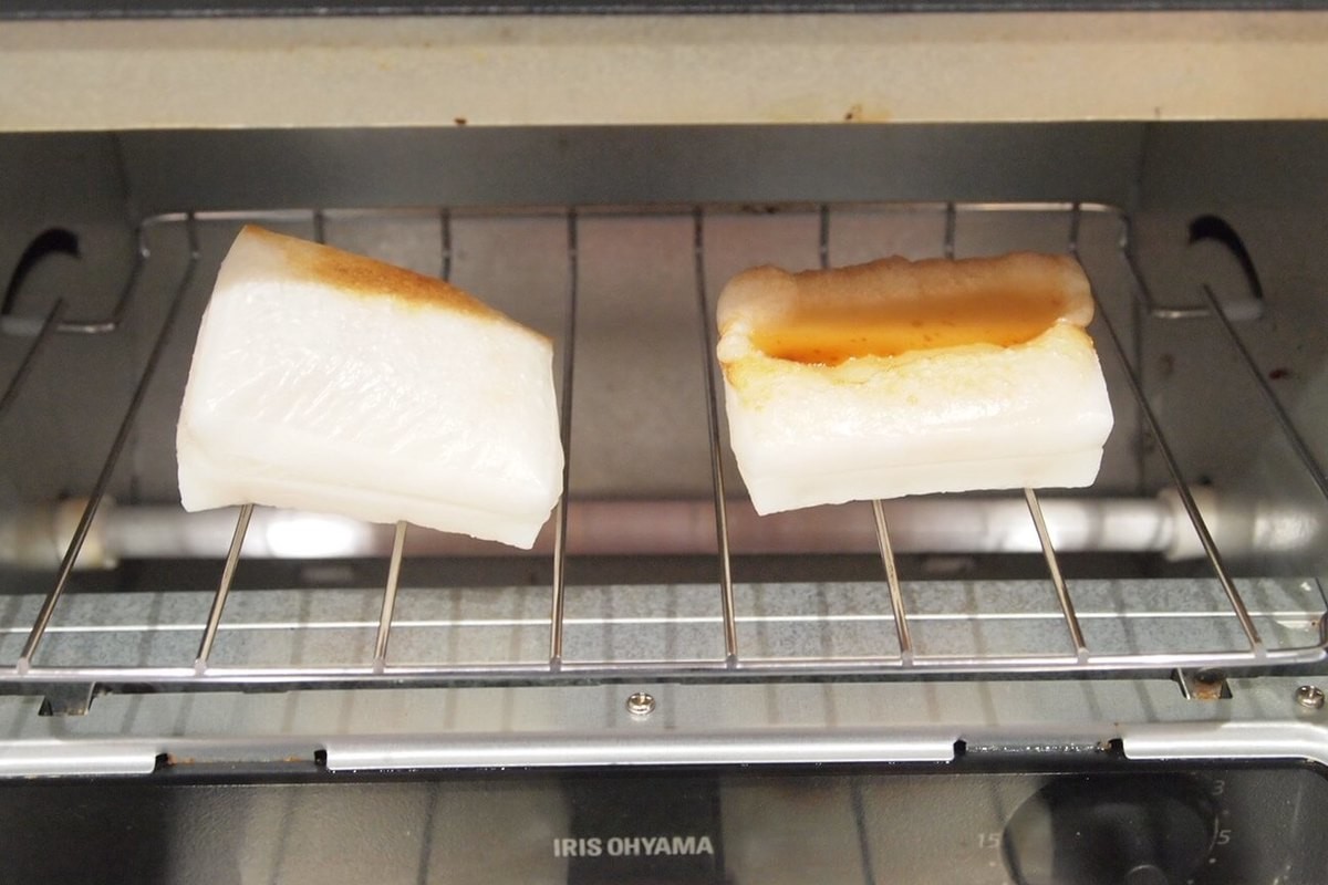 網や皿にお餅がひっつく（涙）から卒業】