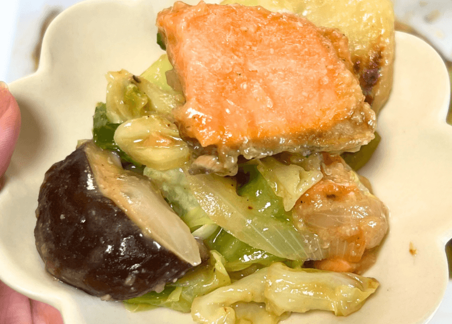 大原千鶴さん「秋鮭のちゃんちゃん焼き」のレシピ