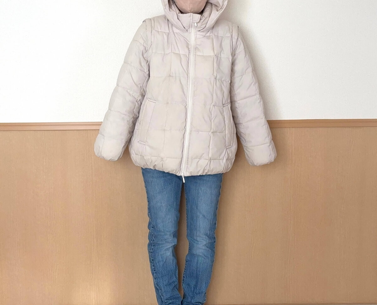 ワークマンの『レディースデタッチャブルパフィーブルゾン』