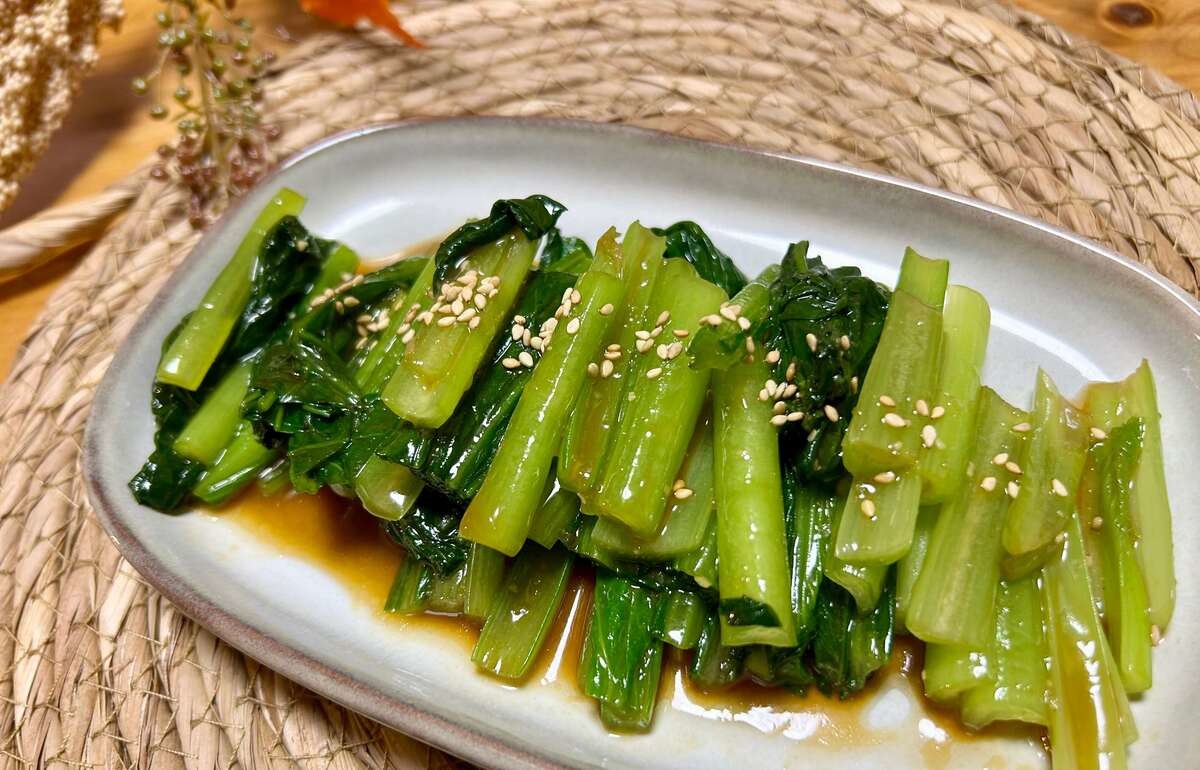 相葉マナブ「小松菜ナムル」のレシピ