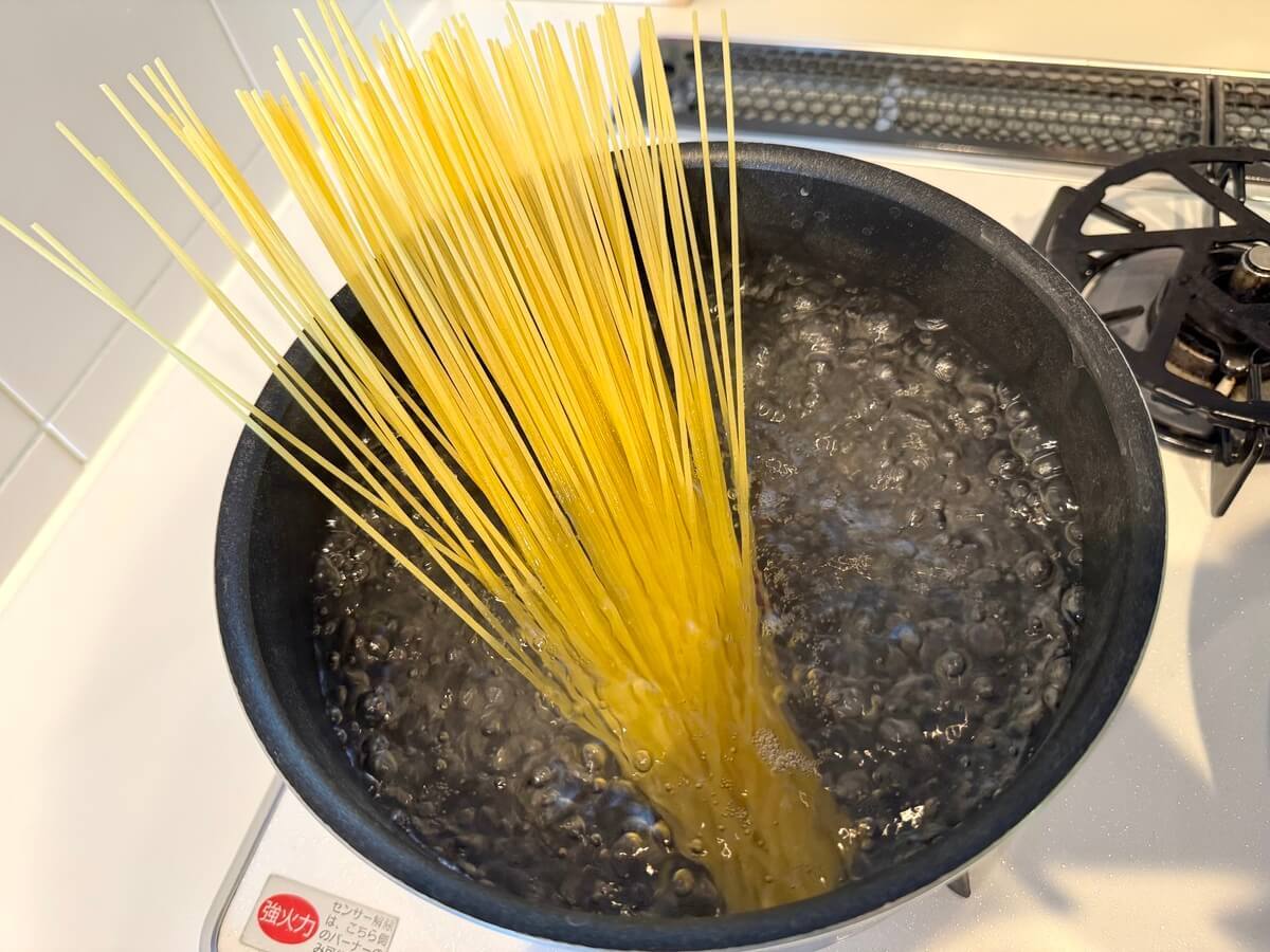 弓削啓太さん「トマトと卵のスパゲッティ」