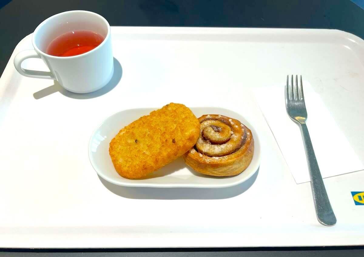 IKEAレストランのモーニング