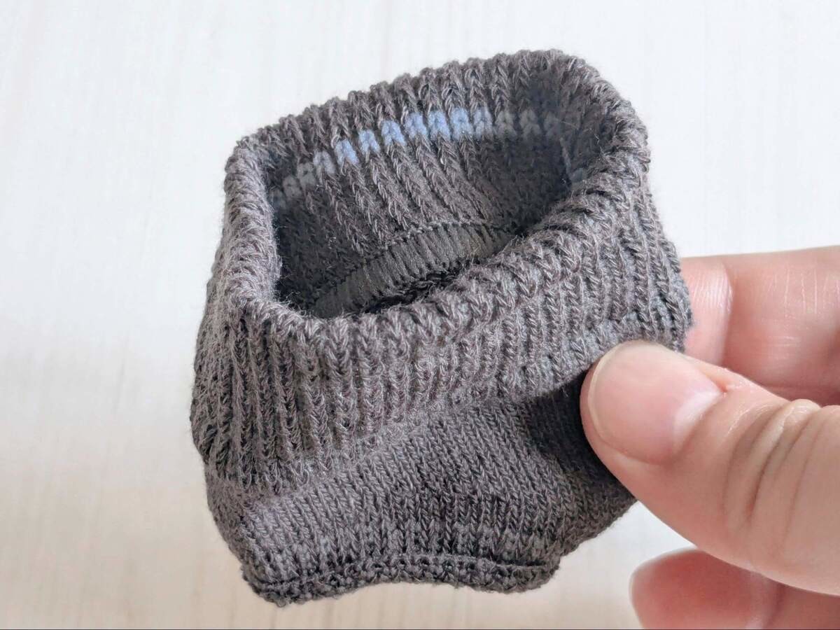 無印良品「さらっと綿　トング型　パーツソックス」