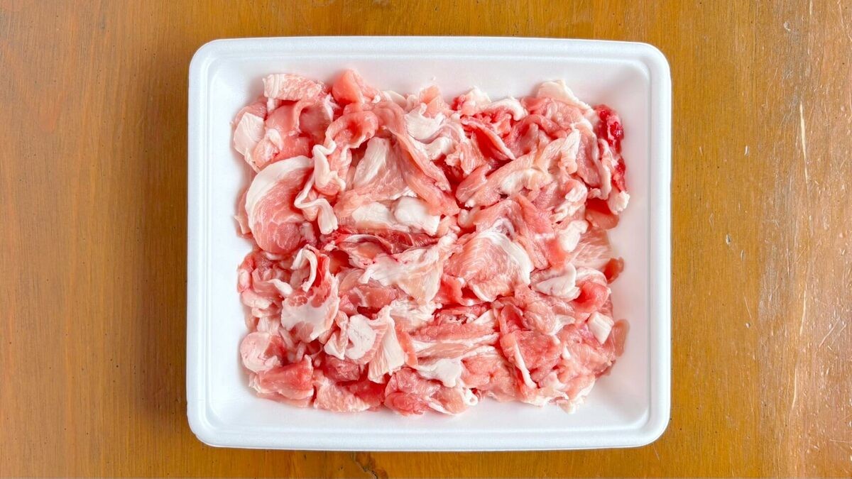 豚こまのしっとり中華焼き