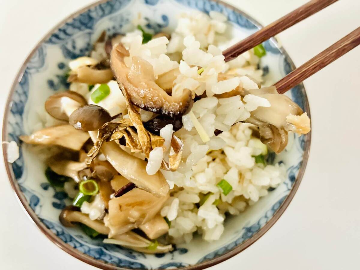 和田明日香さん「秋の香ばし混ぜごはん」