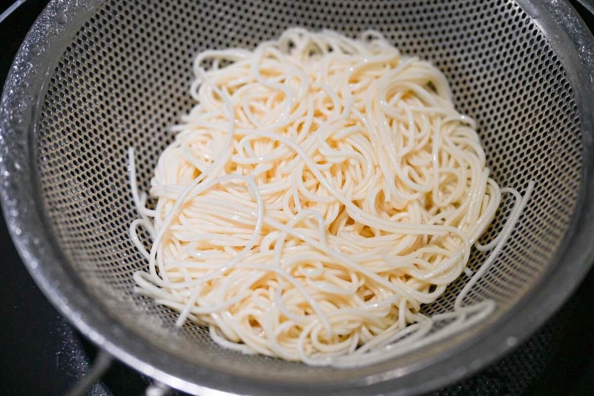 揚げなすそうめん