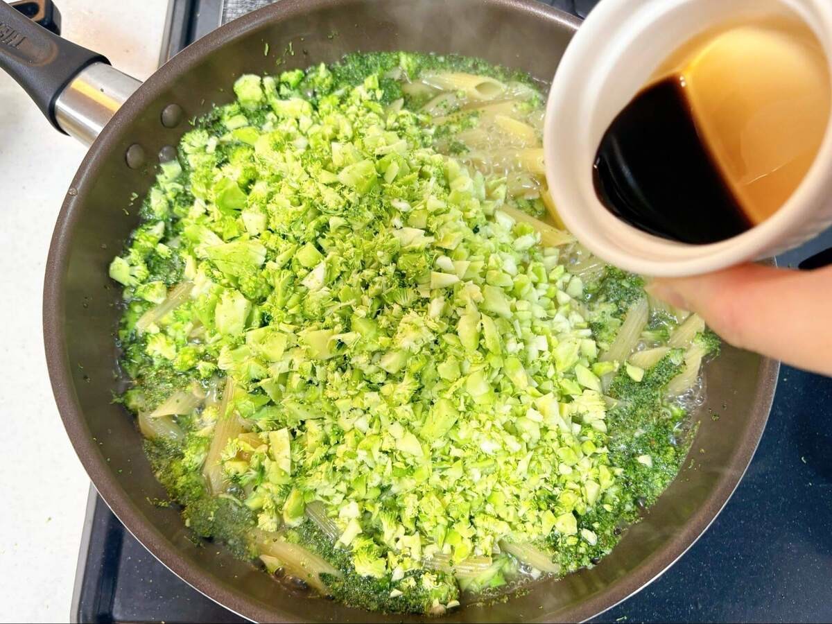 和田明日香さん「削りブロッコリーソースのパスタ」のレシピ