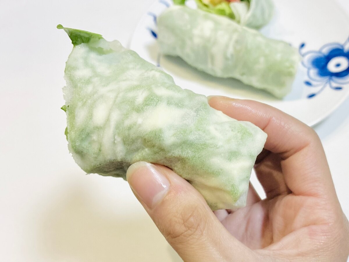 モランボン公式「サラダ巻き」のレシピ