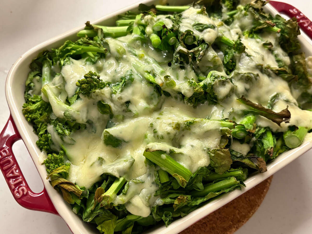 菜の花のチーズ焼き