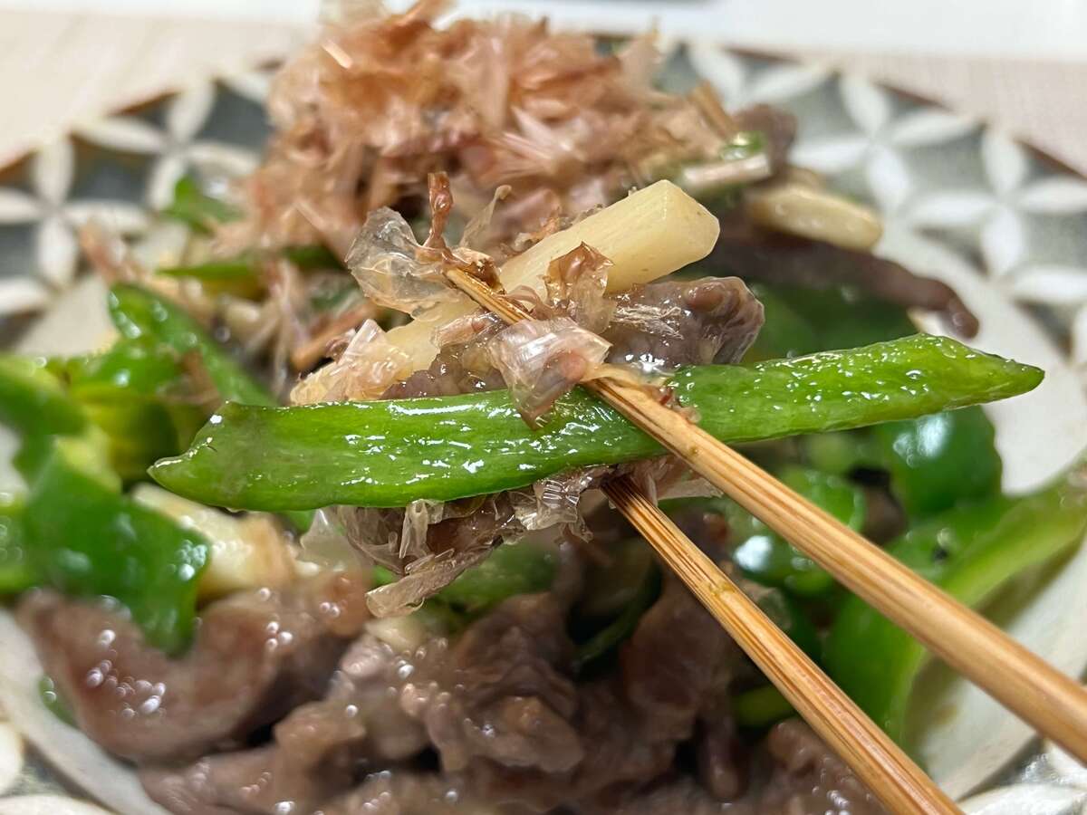 和風チンジャオロース