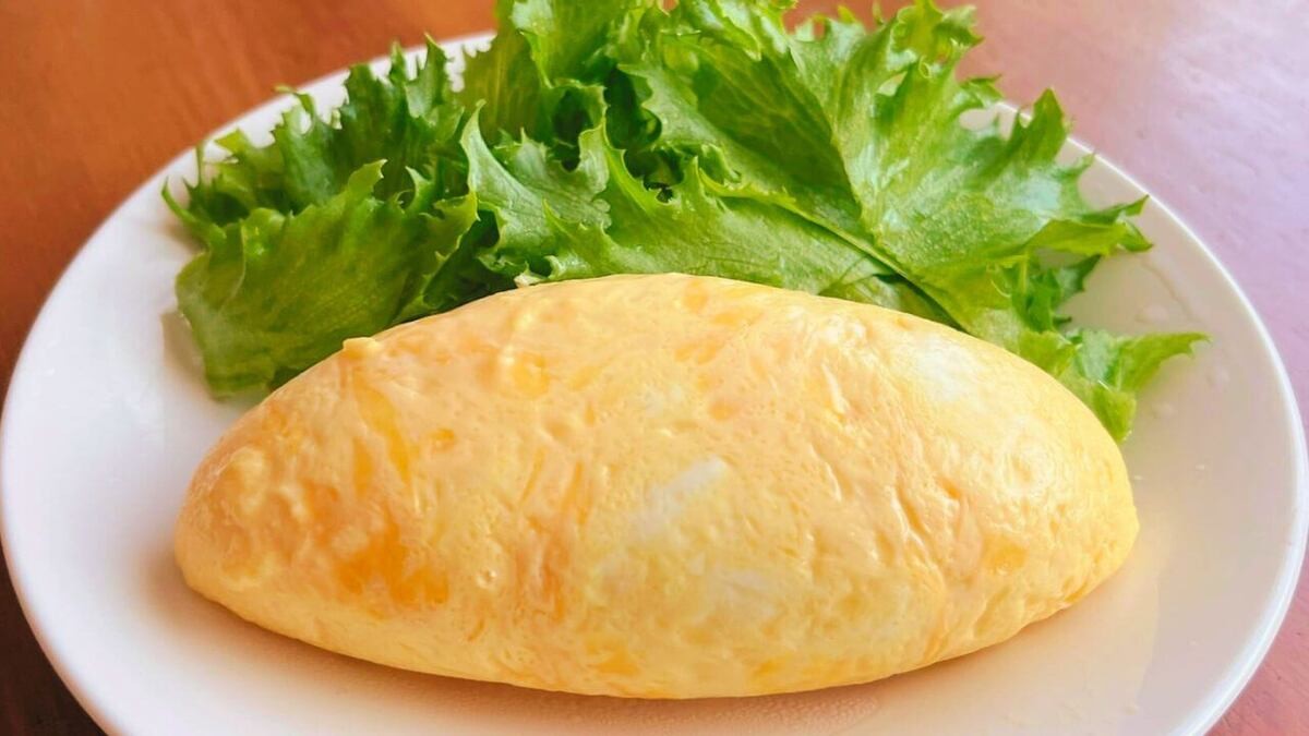 「爆速チーズオムレツ」のレシピ
