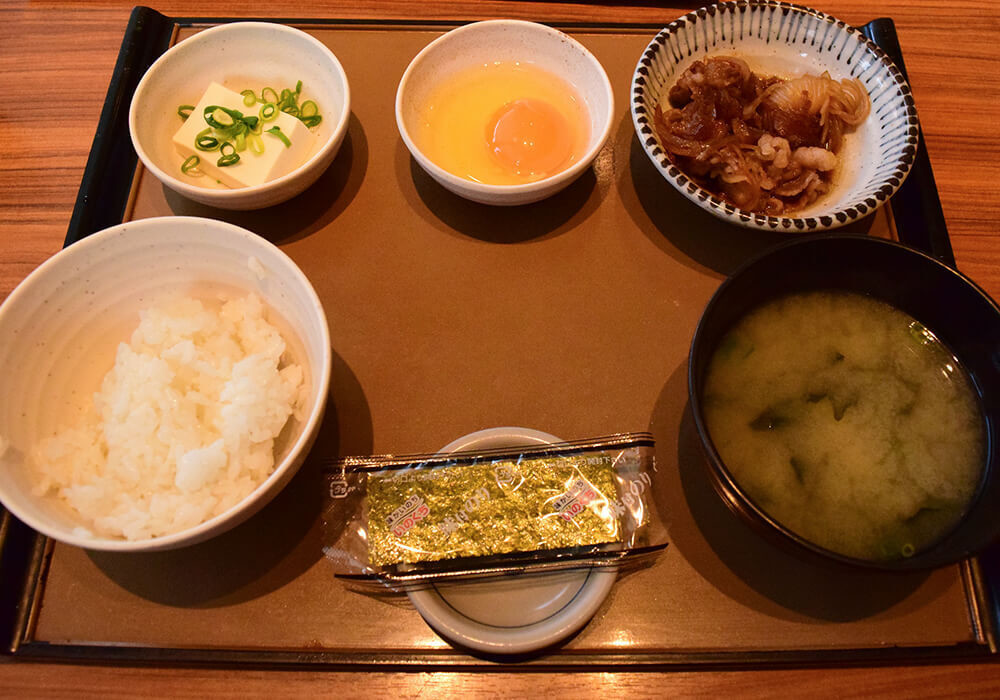 やよい軒モーニング