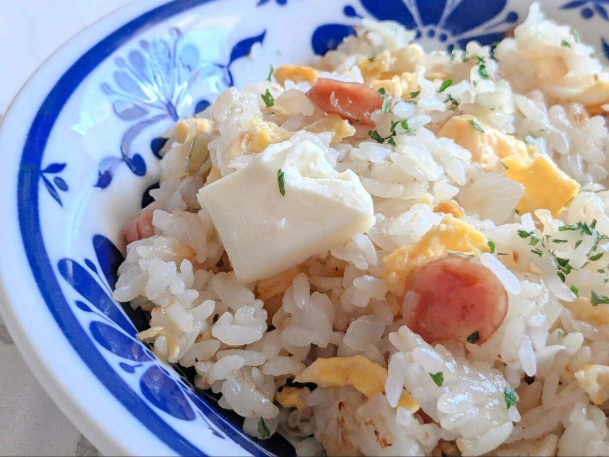 DAIGOも台所「ウインナーと卵のバター醤油焼き飯」のレシピ