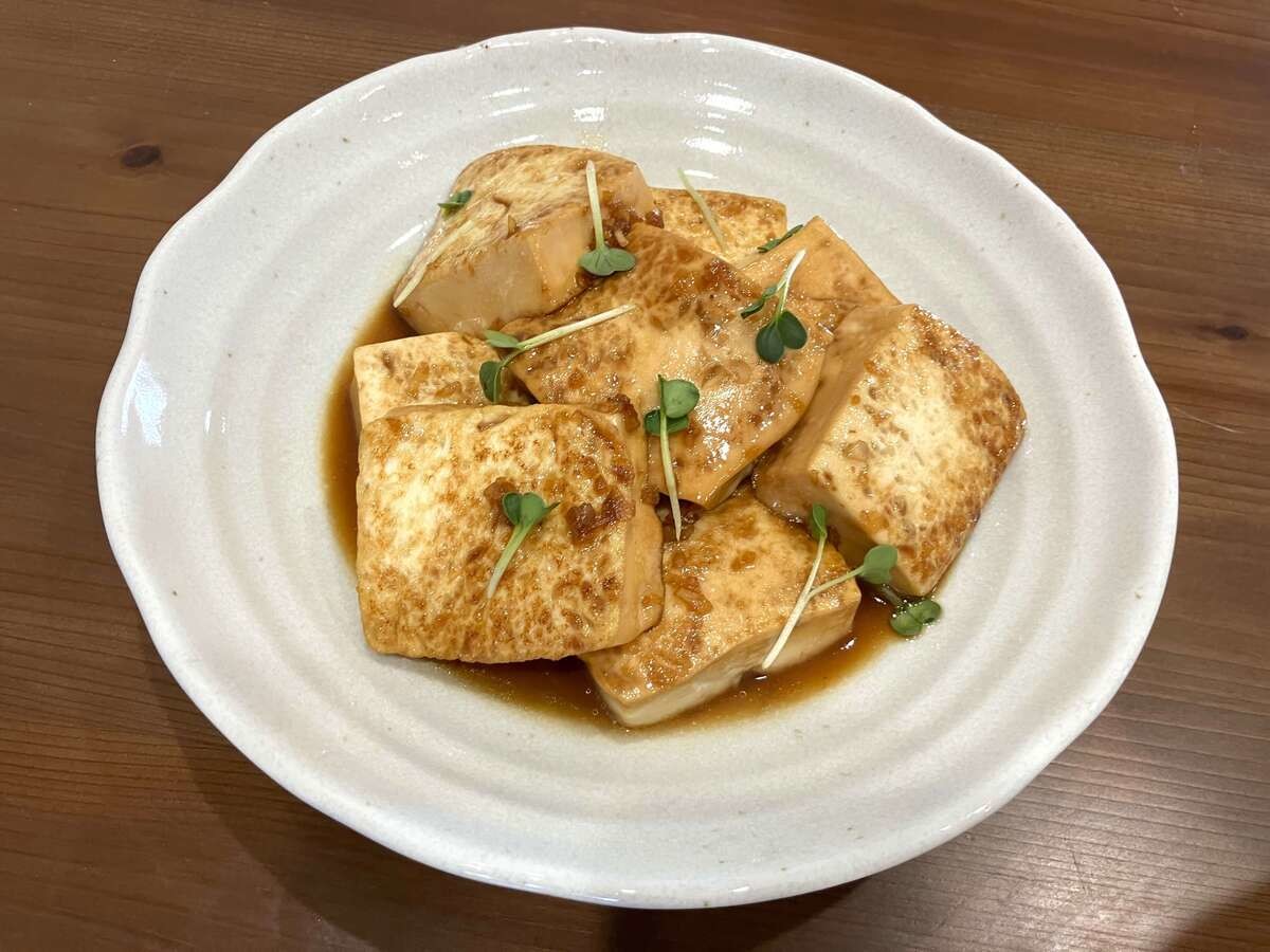 キッコーマン「豆腐ステーキ にんにくじょうゆ」