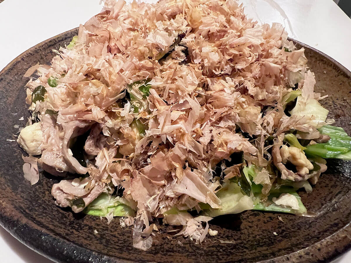 和田明日香さん「豚わかめチャンプルー」