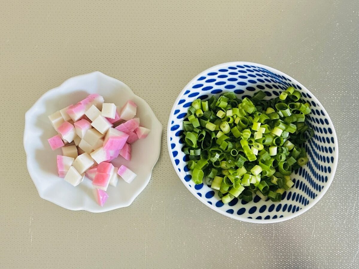 卵1個でふわふわ かさまし“かま玉”