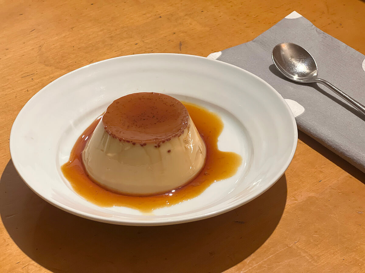 大西章仁さん「キャラメルプリン」のレシピ