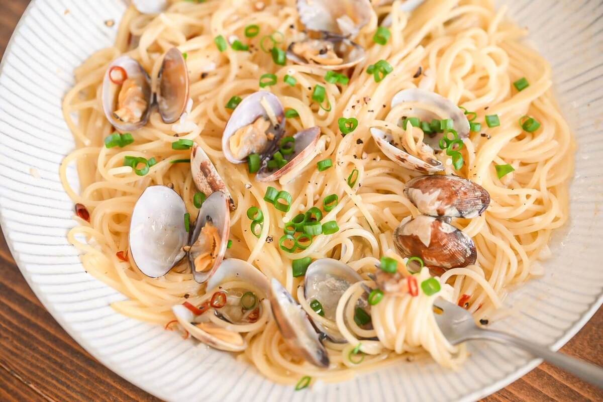 冷凍子ママさん「ワンボウルで作る【ひとりパスタ】ボンゴレビアンコ」