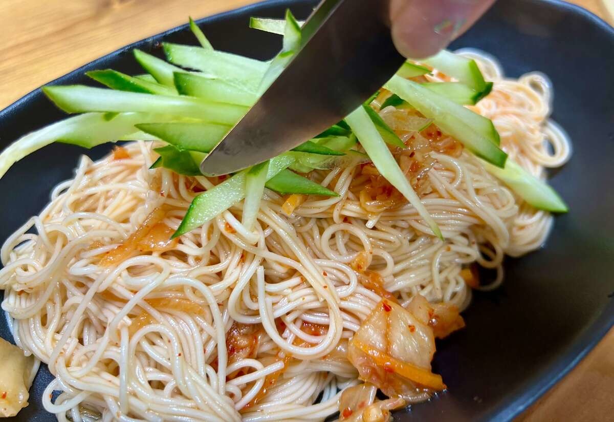 理研ビタミン公式「ザクザク食感♪ビビンそうめん」