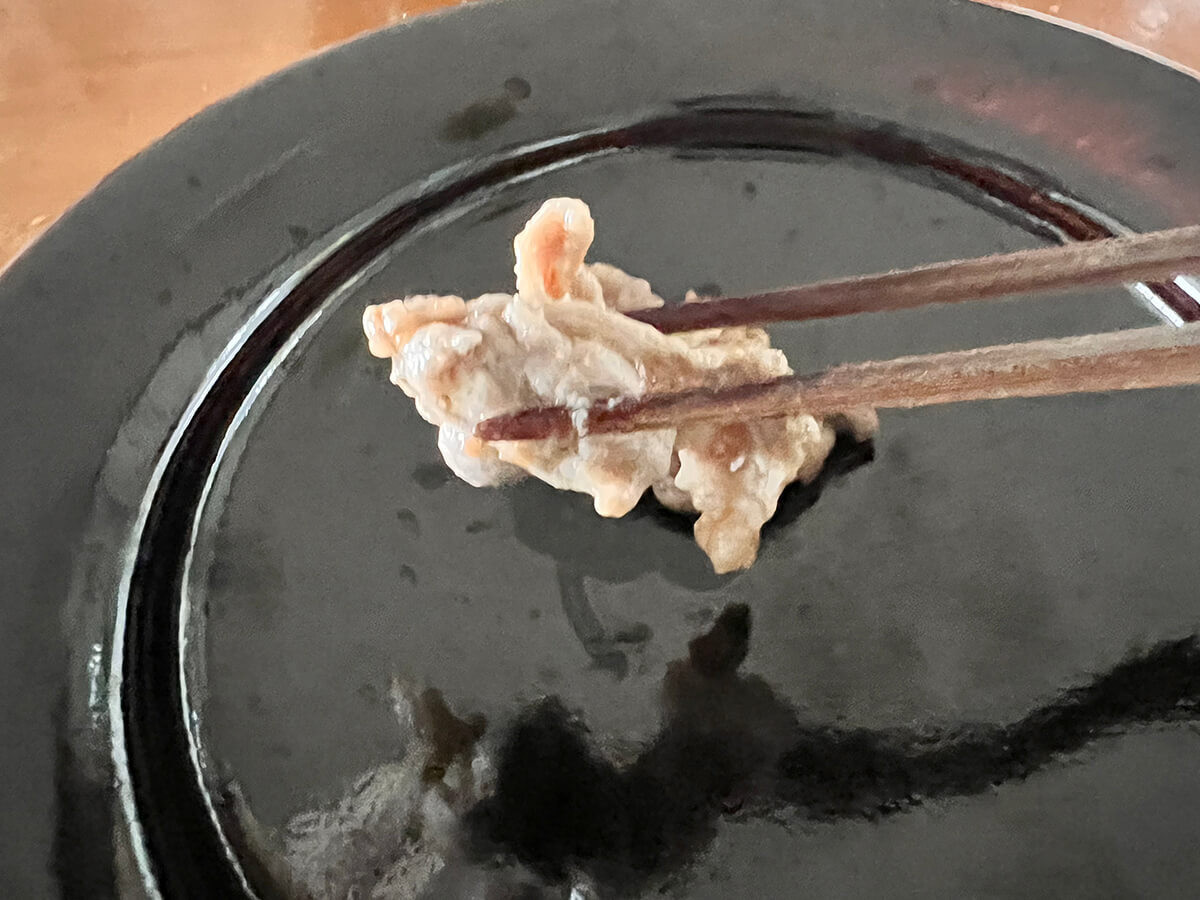 平野レミさん「トンでもなく梅ぇ豚あえ」