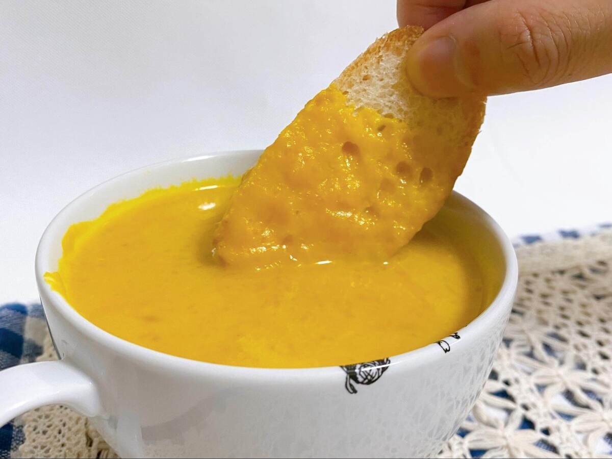 有賀薫さん「かぼちゃのポタージュ」