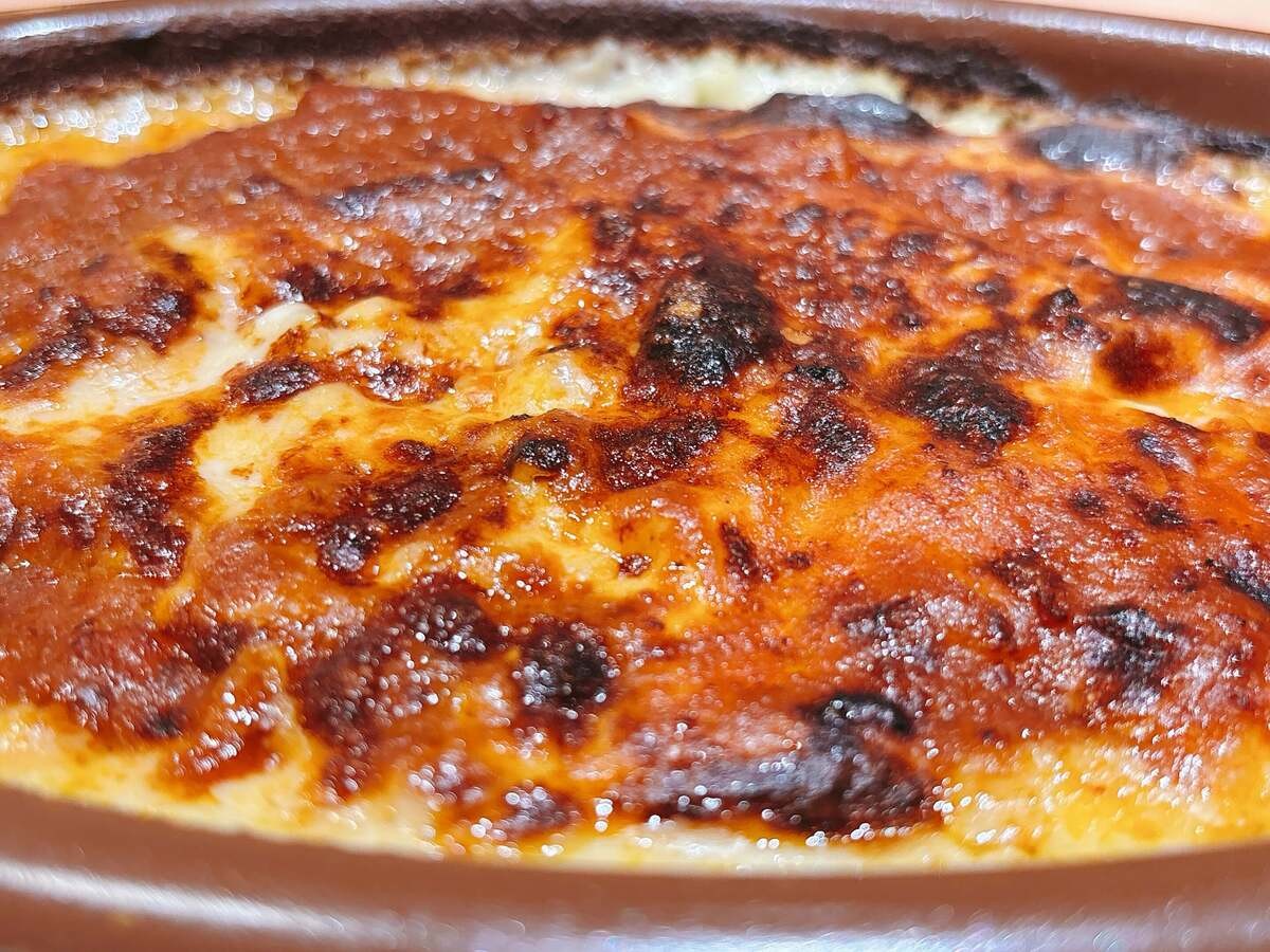 「ミラノ風ドリア」よく焼きをオーダー