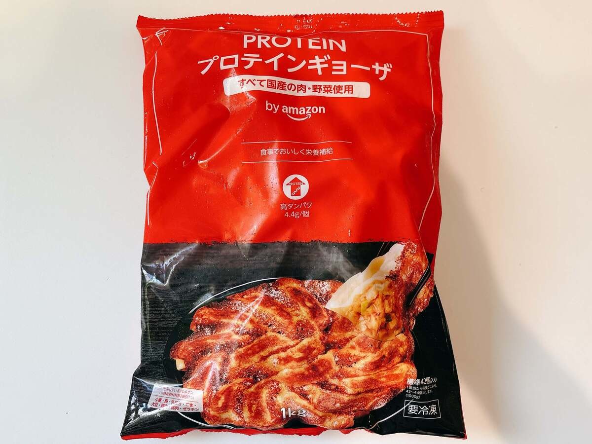 味の素とAmazonが共同開発！プロテイン餃子がやばい