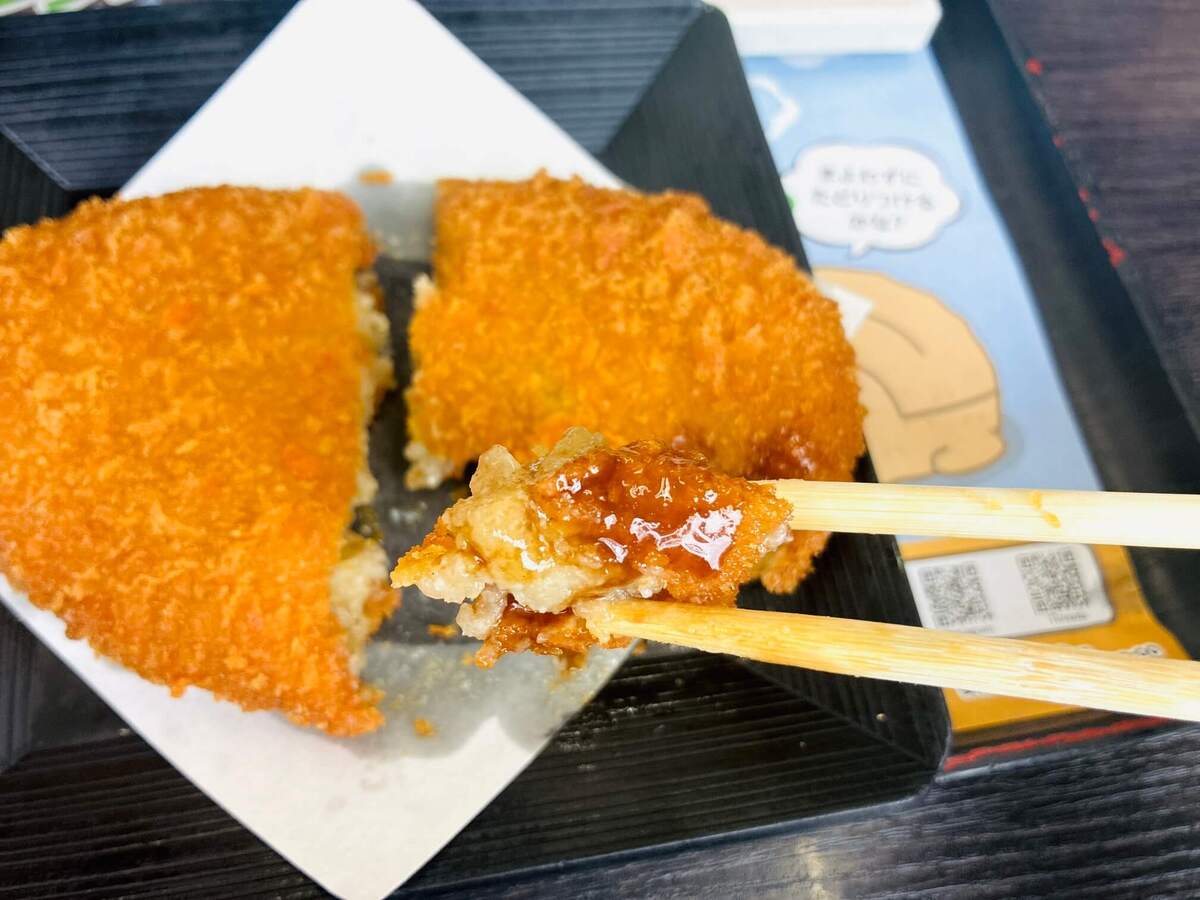 コロッケはうどんに入れないで