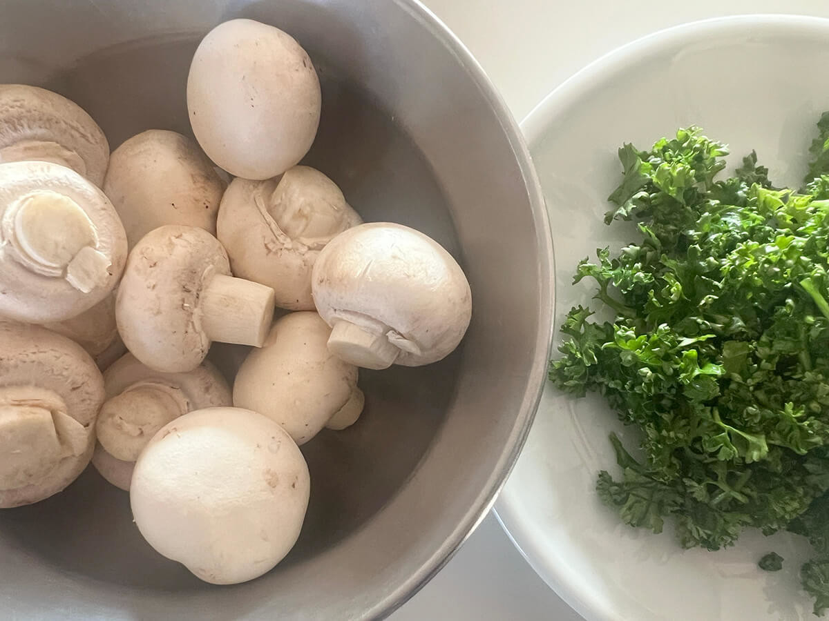 鶏肉の白ワイン煮込み