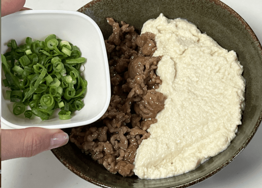 「クリーミー麻婆しらたき麺」